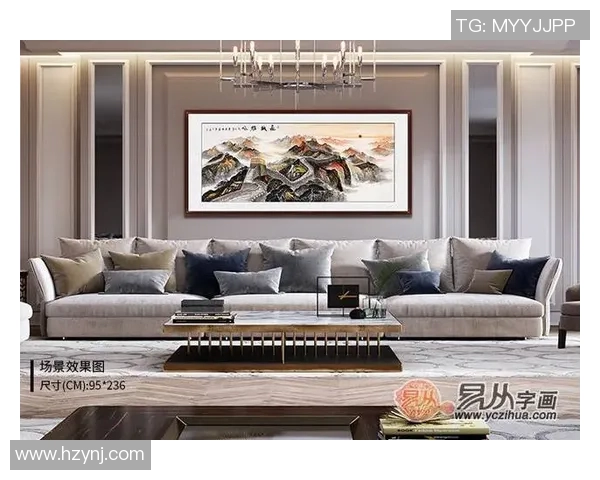 客厅挂画足球明星的利与弊探讨适合家庭氛围吗